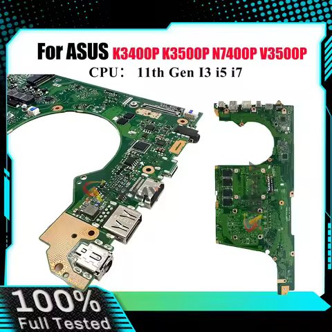 X7400PA Mainboard For ASUS N7400P K3500P X7400P V3500P X7400PC X7400PE K3400P V3400P Laptop Motherbo