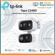 TP-Link Tapo C246D Indoor / Outdoor Dual Lens Pan / Tilt Security Camera