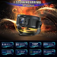 2025 New Style Projector HY300MAX Portable LCD Projector Support 8K Original Factory Ready Stock