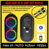 [TEGAS] HARPMAN X90 PORTABLE PA SPEAKER 2 W/LESS MIC / BLUETOOTH / USB