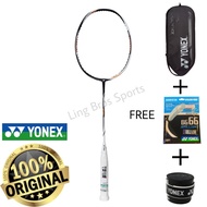 Yonex Duora Z Strike Black White 3UG5 *FREE (Yonex BG 66 Brilliant String + Yonex AC102EX Overgrip)