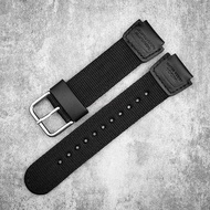 Dây Đeo Vải Dù Thời Trang lắp cho đồng hồ Casio Ae-1200Wh / Sgw-300H / 400 / Aq-S810W 2 màu đen xanh