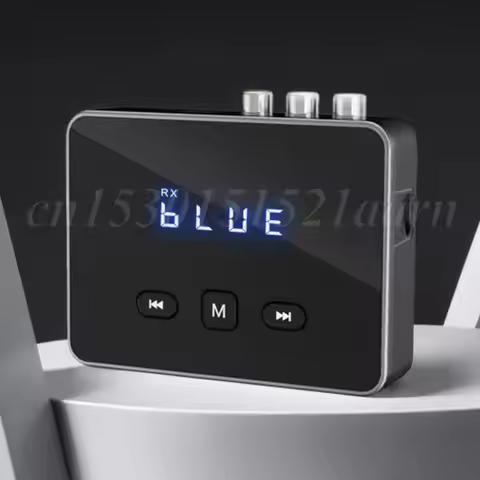 BT 5.4 Transmitter Receiver AUX 3.5mm Jack RCA Optical BT Audio Adapter Wireless Adapter for TV/Car/