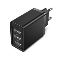 Vention 3-Port USB Multiport USB-A Charger Adapter for Apple 2.1A 5V with Total Output 3.4A 17W Max 
