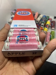 1pc. Apple Spun Polyester Sewing Thread 100M TKT.120