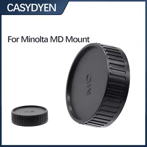 Rear Lens Cap Camera Cover Mount Protection Plastic Black Replacement For Minolta MD X700 DF-1 Acces