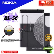 Baterai Nokia C1-01 C1-02 E50 E60 N70 N71 Original 1020mAh Battery Batre Batrai Hp BL-5C Ori
