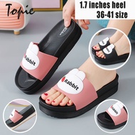 sandal kasut perempuan style selipar perempuan cantik murah sandal perempuan viral 2021 kasut perempuan murah dan cantik slippers for women Korean Style Cartoon Rabbit Womens Shoes