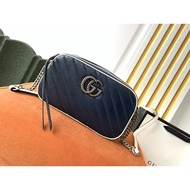 447632Blue with WhiteSize: 24x13x7cmAll-Match Lightweight marmont Camera Bag, Size Content Very Suit