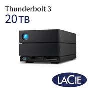 【LaCie】2big Dock Thunderbolt 3 外接硬碟 20TB 公司貨 廠商直送