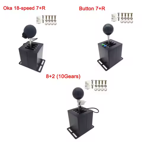 2023 NEW PC USB H Gear Shifter For Logitech G29/G25/G27/G920 Sequential Shifter For Thrustmaster T30