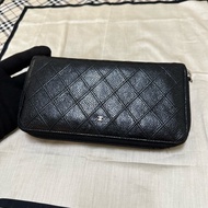 香奈兒 CHANEL 魚子醬牛皮長夾