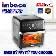 Imbaco|Apache DUAFRY [13-in-1] Air Fryer Oven | Toaster Oven  | Air Fryer Dehydrator | 2 Year Warran
