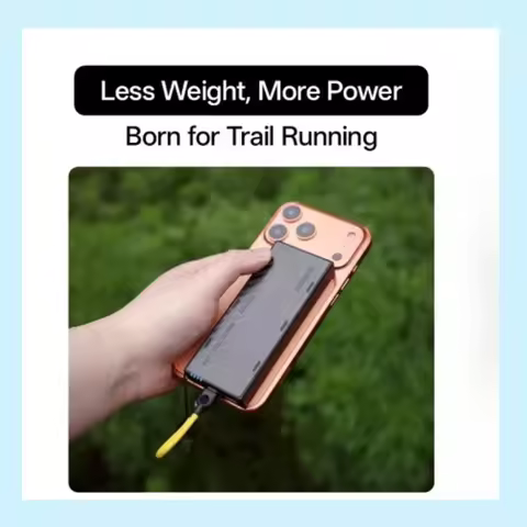 NITECORE NB10000 Gen4 Ultralight Carbon Fiber Power Bank 10000mAh IPX7 22.5W Fast Charge for Outdoor