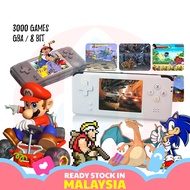 Iskiddo 3000 in 1 (Q9) Mini Retro Handheld Game Boy GBA Classic 8/64 Bit