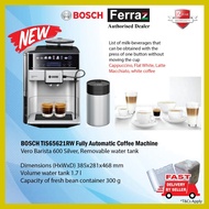 Bosch TIS65621RW Fully Automatic Coffee Machine Vero Barista 600 Silver / Bosch TIE20504 Fully Autom