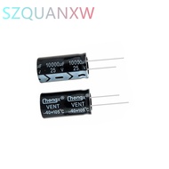 Aluminum Electrolytic Capacitor 25V / 10000 UF 25V/10000UF Electrolytic Capacitor Size 18*35 mm plug