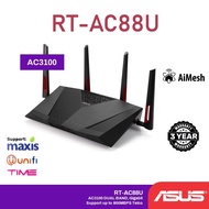 (no box) Asus RT-AC88U AC3100 Dual-Band Wireless Gigabit Router ASUS RT-AC88U wireless router full g