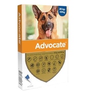 Advocate Dog (XL) EXTRA LARGE Dog 25-40kg (4.0ml) Flea Drops for Dogs Weighing 25-40Kg