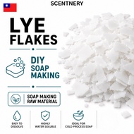 SCENTNERY Lye for Soap Making | Sodium Hydroxide (NaOH) | Made in Taiwan