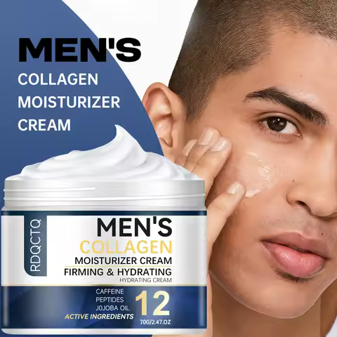 RDQCTQ Collagen Moisturizer Cream- Face Neck Collagen Cream for Tightening Skin - Anti Aging Facial