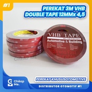 murah Perekat 3m Vhb Dobel Tip Double Tape 12mm X 4,5 Kecil Original