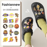 Crocs Cartoon Buckle Slipper with Detachable Accessories