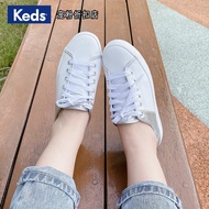 [21 New] Keds Leather White Shoes Color Matching All-Match ins Style Street Trendy Sneakers Korean Genuine Leather Casual Shoes hello