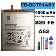 For Samsung Galaxy S20FE A52 EB-BG781ABY SM-A5260 Original Battery,Mobile Phone Battery Replacement,