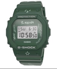 Casio X YU NAGABA MY G-SHOCK 別注版綠色色手錶 DWE-5610YU GREEN日本代購