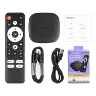 [จัดส่งในท้องถิ่น] 2024 Android Box TV TV98 PRO RAM4G+ROM64GB Wi-Fi 5g Android 14 8K/HD TV Box รองรั