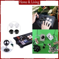 AOTO Arcade Joystick DIY Kit Zero Delay Arcade DIY Kit USB Encoder To PC Arcade Sanwa Joystick Push 