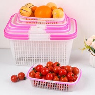 水果籃子一次性1件可批塑料草莓籃小籃採摘籃手提籃果籃