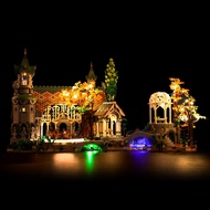 LED Light Kit for Lego Rivendell, DIY Lighting Set Accessories Compatible with Lego 10316 for Fans (