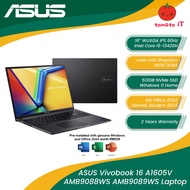 ASUS Vivobook 16 A1605V-AMB9088WS AMB9089WS Laptop - 16" WUXGA/I5-13420H/Intel UHD/16GB D4/512GB SSD