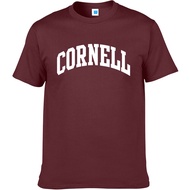 New Product cornell College T-Shirt Class Uniform Short-Sleeved Round Neck cornell university Commem