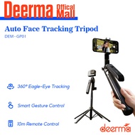 Deerma GP01 Auto Face Tracking Tripod, 360 Gimbal, Selfie Stick with Remote
