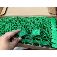 Good blue square fan capacitor 2mf; 2.5mf, Combo of 5 fan capacitors 2mf - 2.5mf / 450V, genuine hig