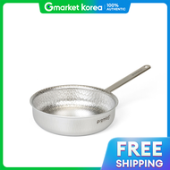 kitchen art | กระทะสแตนเลส 304 แบบไมมสารเคลอบผว รน Embossed ขนาด 20 ซม. ใชไดกบเตาแมเหลกไฟฟา/กระทะสแต