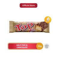 Delfi Top Wafer XL Chocolate 32 g - 6 pcs