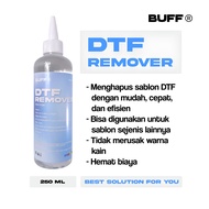 Buff Studios DTF Screen Printing Remover | Screen Printing Cleaning | 250 Eraser Liquid ML