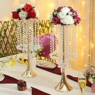 Flower Ware Crystal Road Guide Cross-Border Venue Exclusively Supply Ornaments Props Desktop Wedding