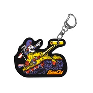 Battle City Tank Commander Keychain