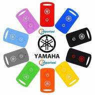 Silicone Key Cover Yamaha XMAX LEXI AEROX Silicone Case Remote Cover