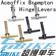 aceoffix brompton ti hinge lever TH02 titanium screw pikes 3sixty