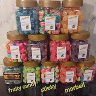 BIGSALE (FYP) FRUITY/STICKY/MARBEL CANDY TOPLES 100G PERMEN FOOD HARGA BERSAHABAT