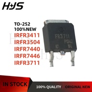 10PCS 100% New and Quality IRFR3411 IRFR3504 IRFR7440 IRFR7446 IRFR3711 TO-252 In stock chip ic mos 