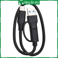 WIN 2 in 1 USB C Cable USB3 0 C to Type-C Cable USB-A C to C 10Gbps Data Sync Cable