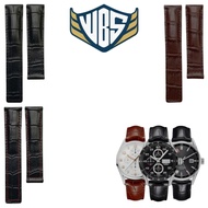20mm Replacement Leather Strap Watch Carrera Aquaracer Monaco 9078.20