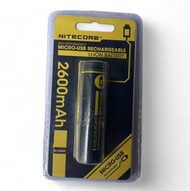 NITECORE - 【香港行貨】Nitecore-NL1826R 18650電池/2600MAH/ 可USB直充 / 高品質電芯 鋰電池
